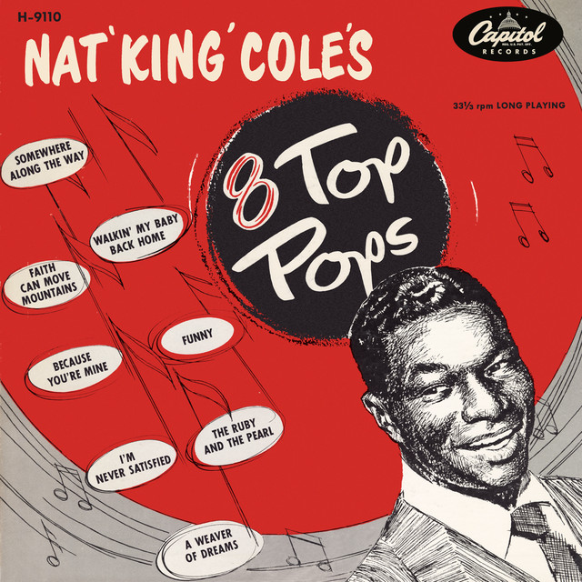 Nat King Cole's 8 Top Pops album cover