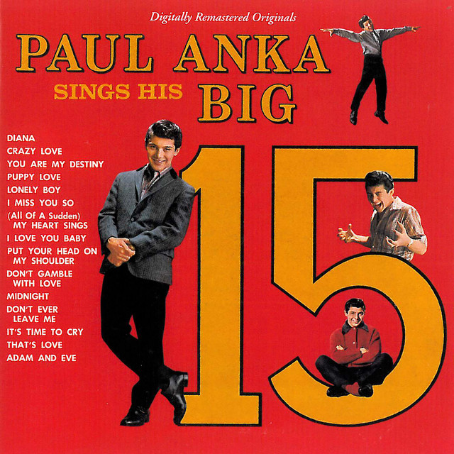 Paul Anka Sings His Big 15 (Remastered) album cover