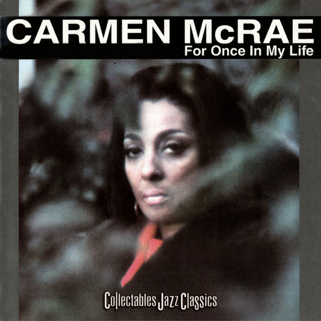For Once In My Life album cover