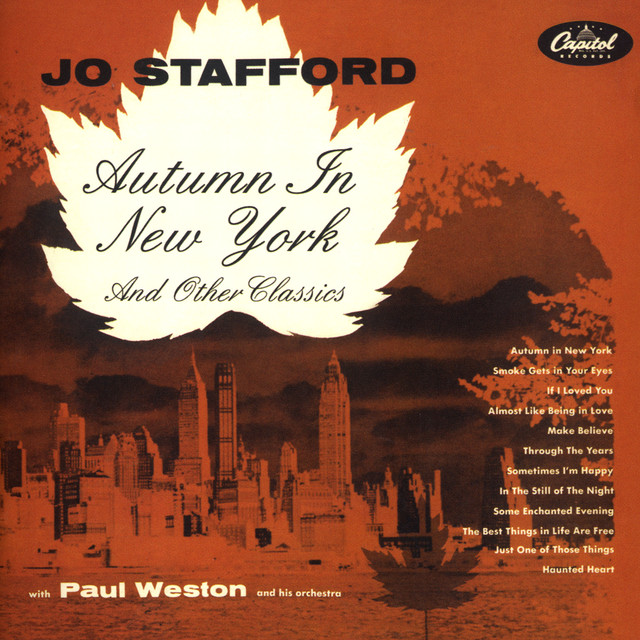 Autumn In New York album cover