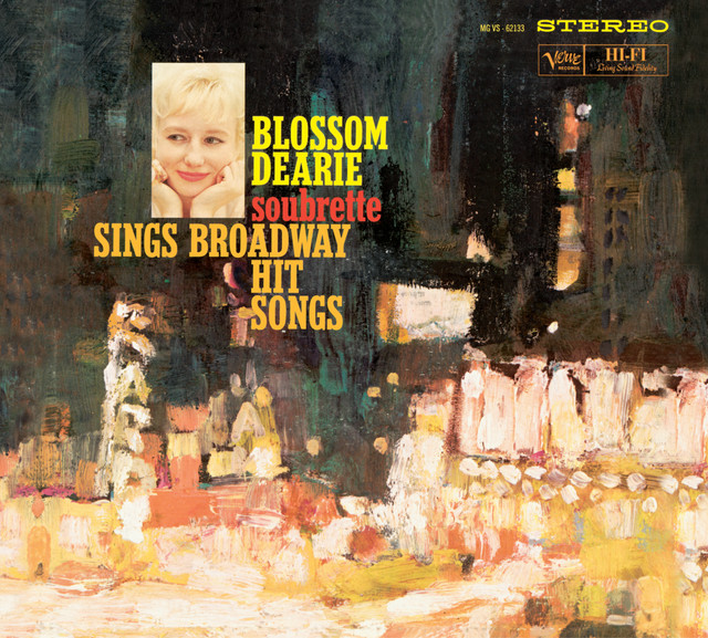 Blossom Dearie, Soubrette: Sings Broadway Hits Songs album cover