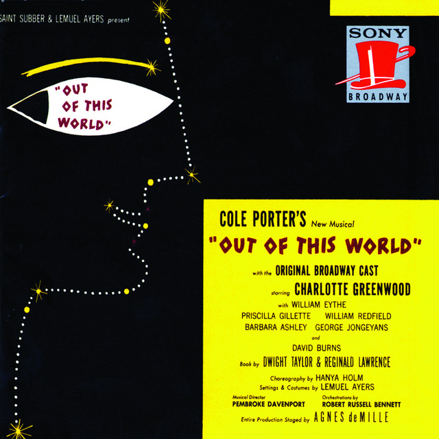 Out of This World (Original Broadway Cast Recording) album cover