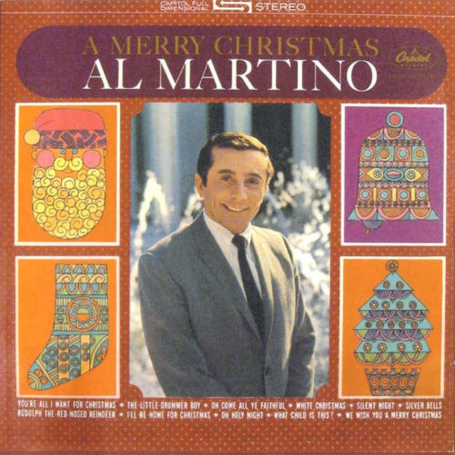 A Merry Christmas album cover