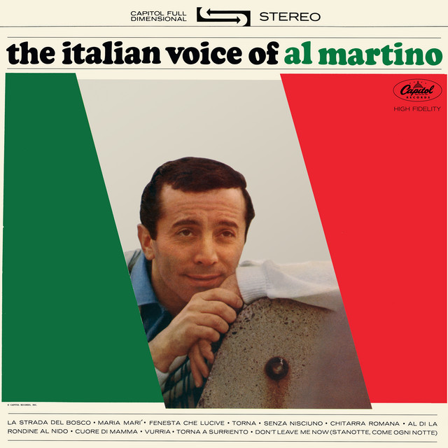 The Italian Voice Of Al Martino album cover