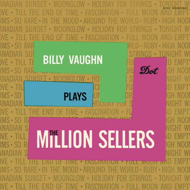 Billy Vaughn Plays The Million Sellers album cover