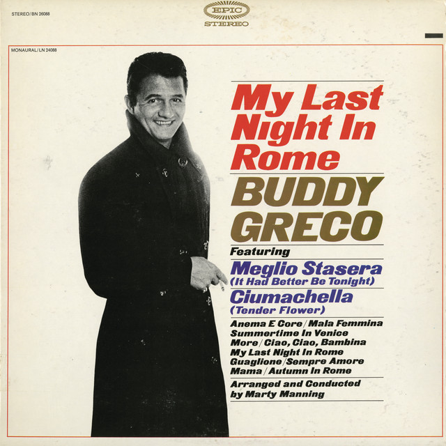 My Last Night in Rome album cover