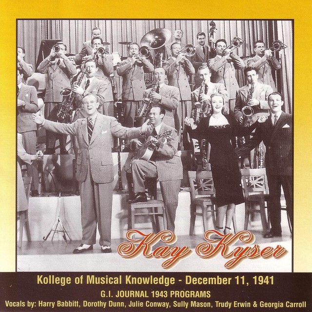 Kollege Of Musical Knowledge - December 11, 1941 album cover