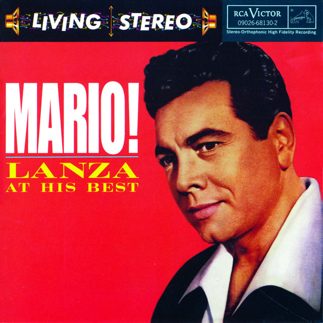 Mario! Lanza At His Best album cover