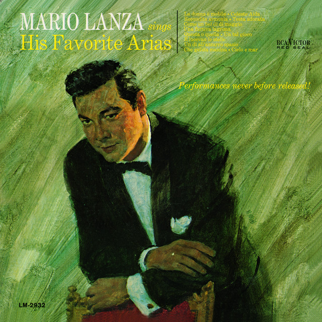 Mario Lanza Sings His Favorite Arias album cover