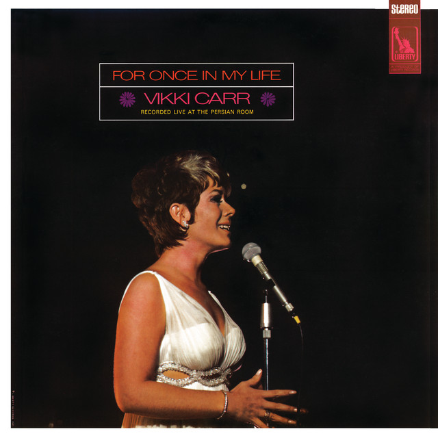 For Once In My Life (Live) album cover