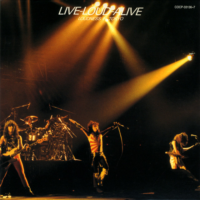 LIVE-LOUD-ALIVE LOUDNESS IN TOKYO album cover