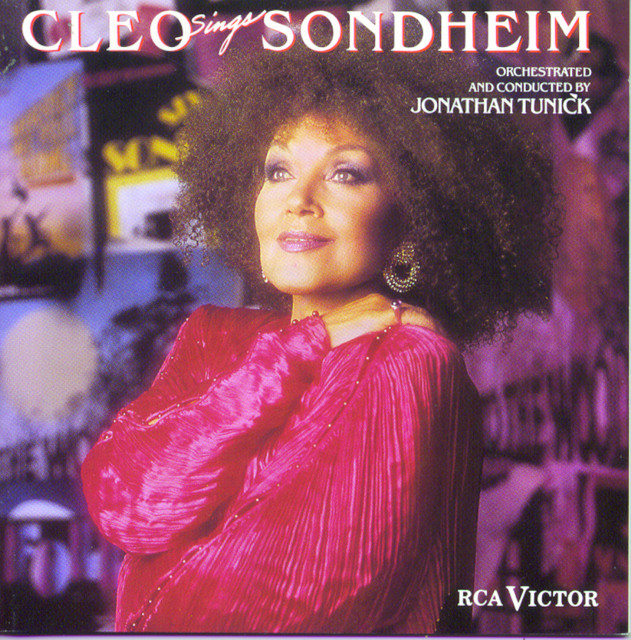 Cleo Laine Sings Sondheim album cover