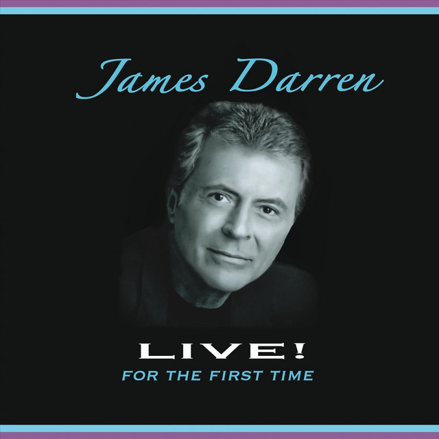 James Darren Live! For the First Time album cover