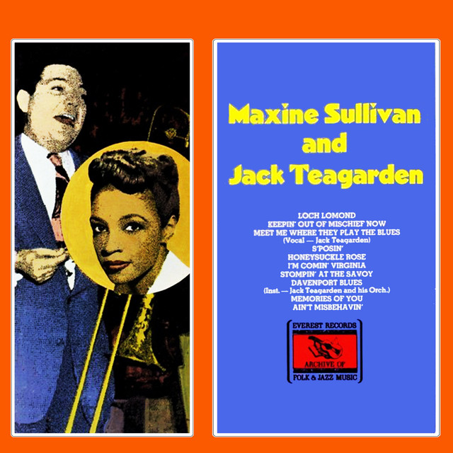 Maxine Sullivan and Jack Teagarden album cover