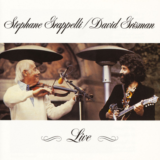 Stephane Grappelli and David Grisman Live album cover
