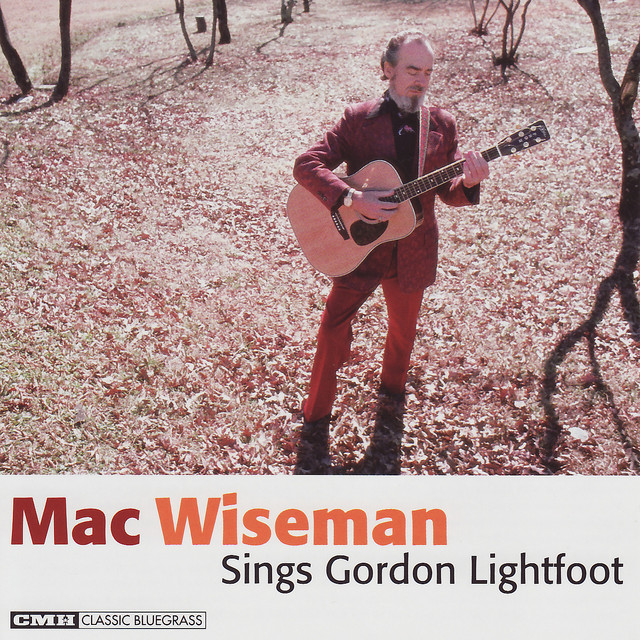Mac Wiseman Sings Gordon Lightfoot album cover