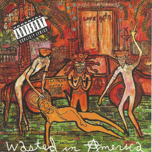 Wasted in America album cover