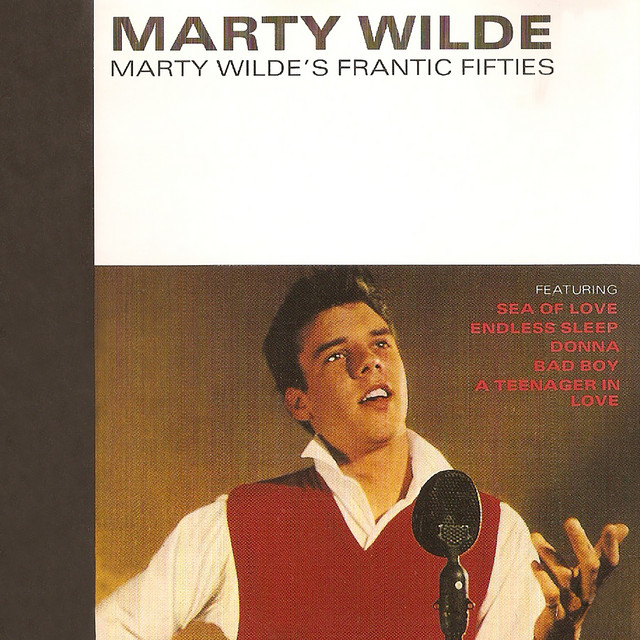 Marty Wilde's Frantic Fifties album cover
