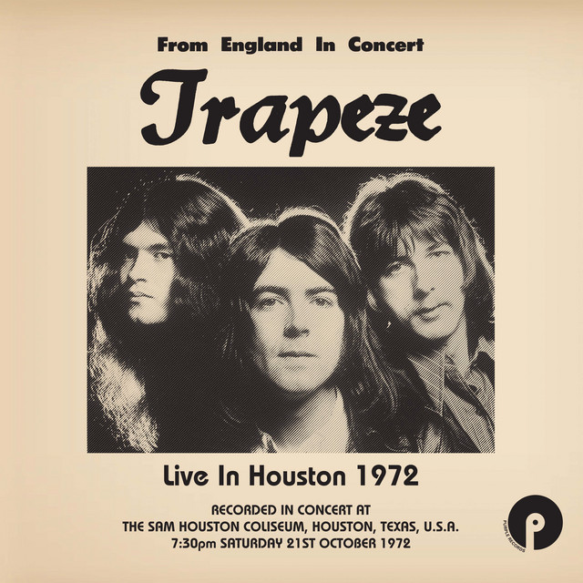 Live In Houston 1972 album cover