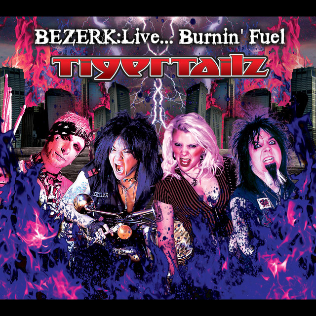 Bezerk: Live... Burnin' Fuel album cover