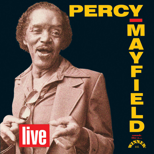 Percy Mayfield Live album cover