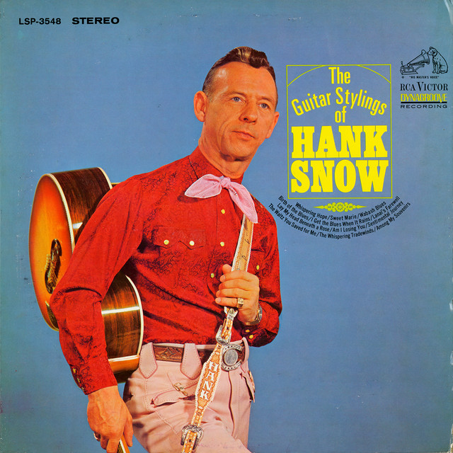 The Guitar Stylings of Hank Snow album cover
