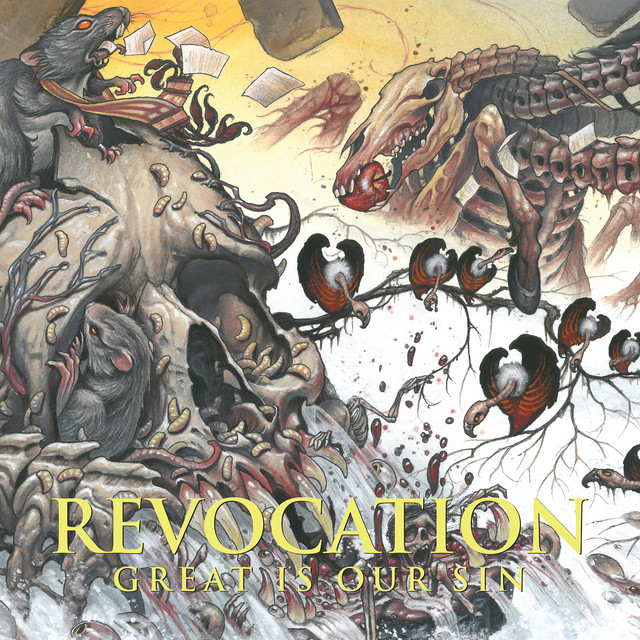 Dimarzio Imperiums as heard on Great Is Our Sin by Revocation (2016)