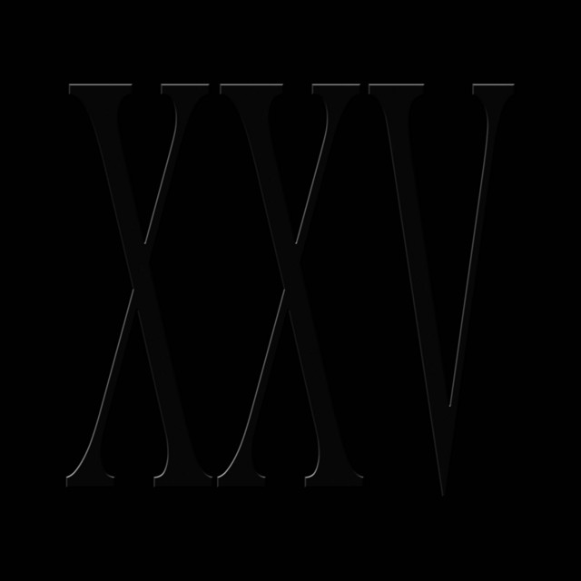 XXV album cover