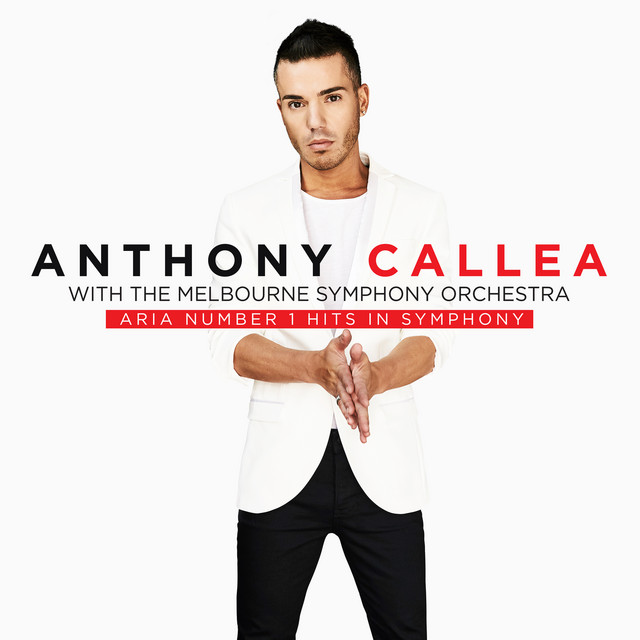 ARIA NUMBER 1 HITS IN SYMPHONY (with The Melbourne Symphony Orchestra) album cover