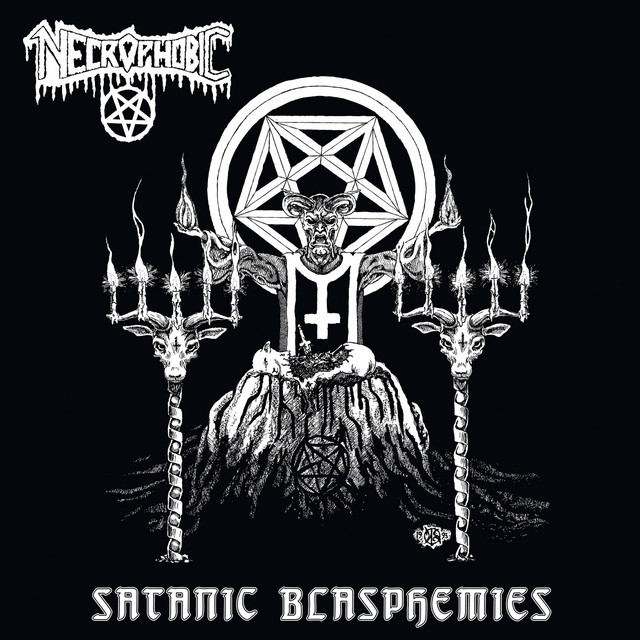 Satanic Blasphemies album cover