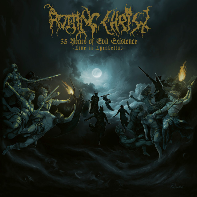 35 Years of Evil Existence (Live in Lycabettus) album cover