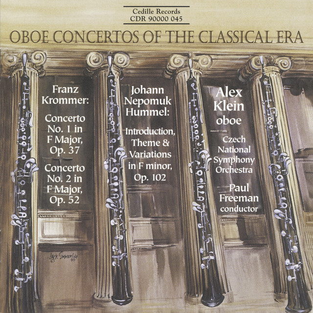 Krommer: Oboe Concertos Nos. 1 and 2 / Hummel: Introduction, Theme and Variations album cover