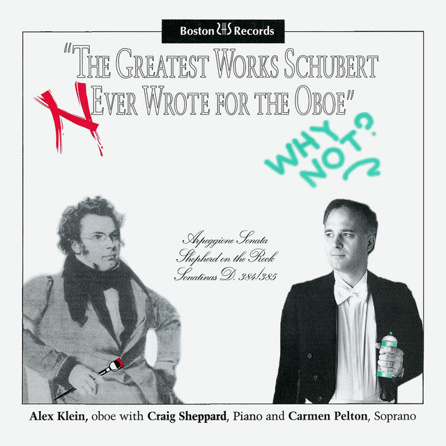 The Greatest Works Schubert (N) ever Wrote for the Oboe album cover