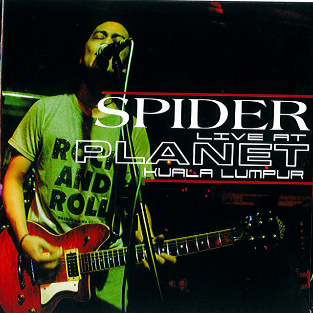 Spider Live At Planet Hollywood album cover