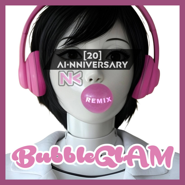 BubbleGlam 20 AI•nniversary album cover