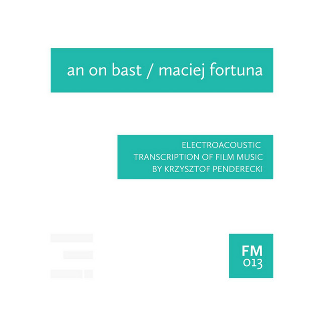 Electroacoustic Transcription of Film Music By Krzysztof Penderecki album cover