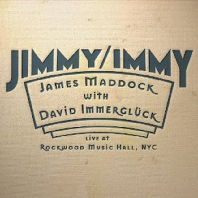 Jimmy & Immy Live at Rockwood Music Hall album cover