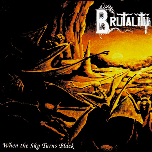 When the Sky Turns Black album cover