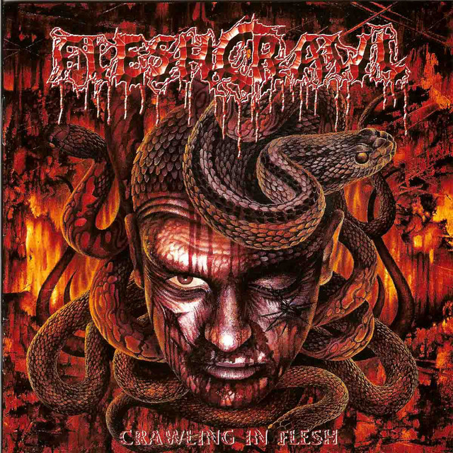 Crawling in Flesh album cover