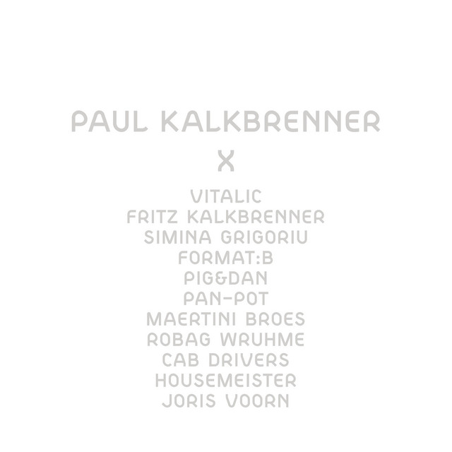 X album cover