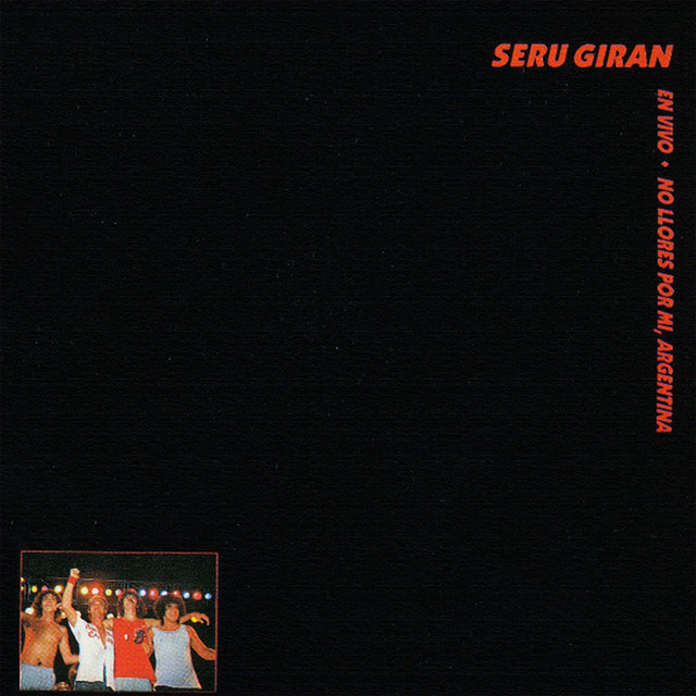 No Llores Por Mí, Argentina album cover