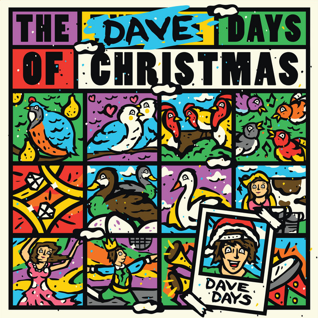 The Dave Days of Christmas album cover