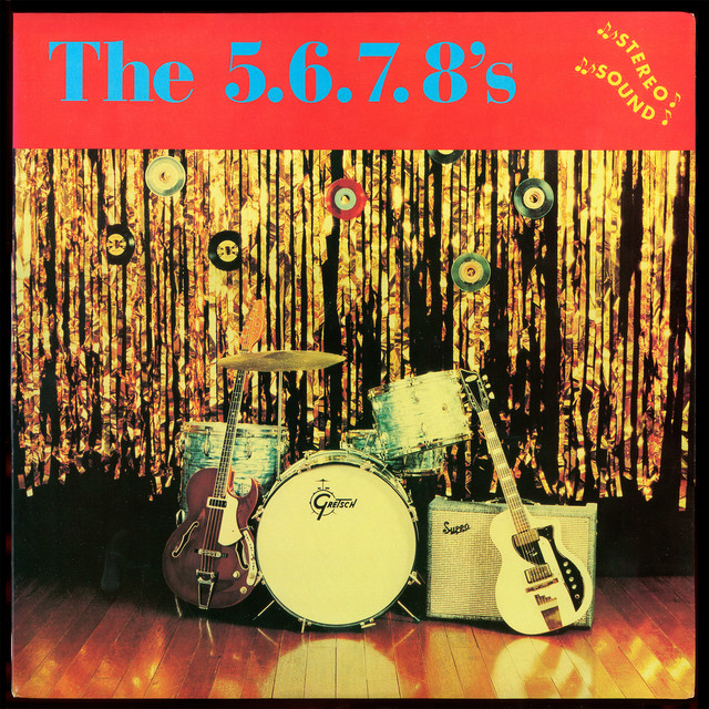 The 5.6.7.8's album cover