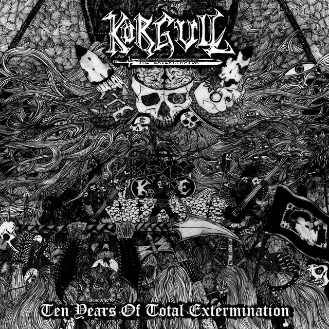 TEN YEARS OF TOTAL EXTERMINATION album cover