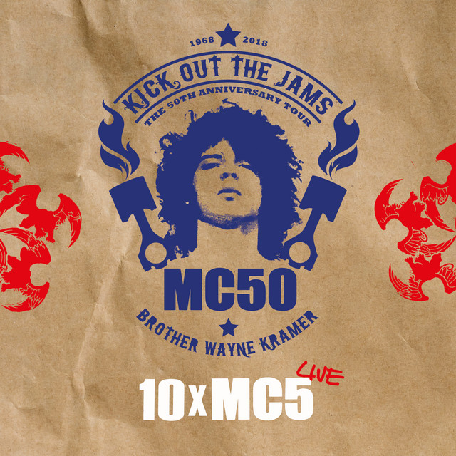 10xMC5 LIVE album cover