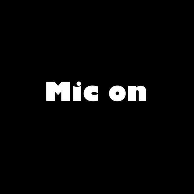 mic on album cover