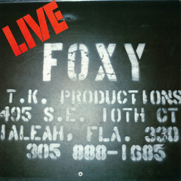 Foxy (Live) album cover