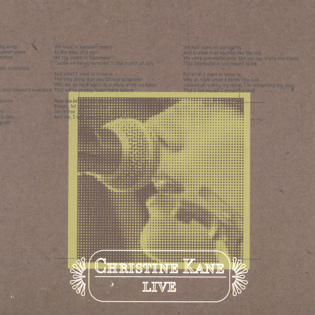 Live album cover