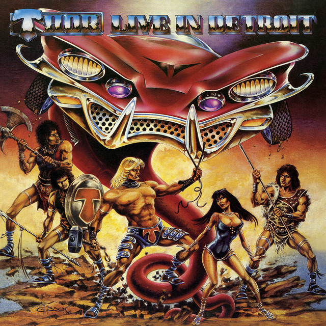 Live in Detroit 1985 album cover