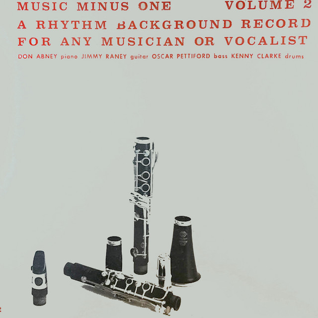 Music Minus One, Vol. 2: A Rhythm Background Record for Any Musician or Vocalist album cover